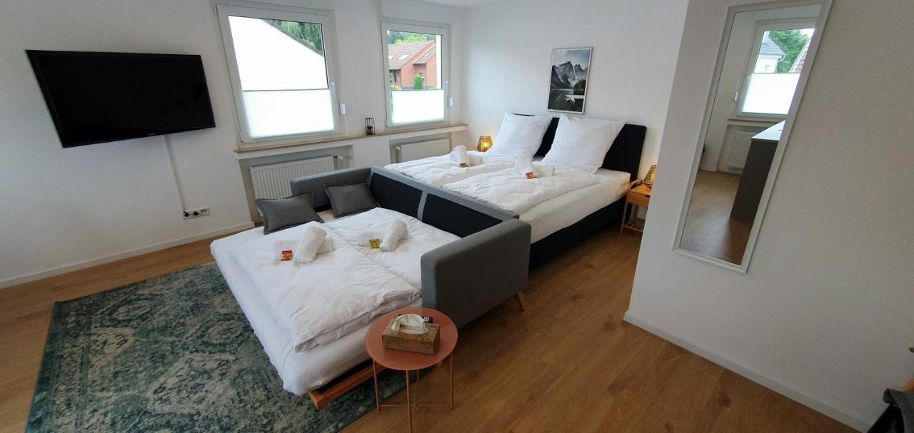 Citychalet-Uni- Boxspringbett Kueche-Ruhig-Parkplatz โบคุห์ม ภายนอก รูปภาพ